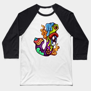 Alfabet Monster J Baseball T-Shirt